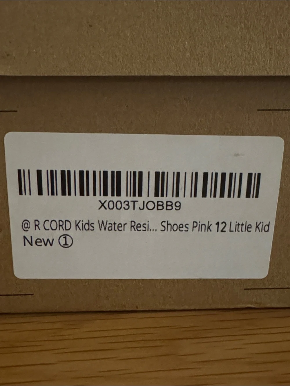 RCORD Kids Hiking Boots Pink Gray Little Kids Size 12 Water Resistant NIB